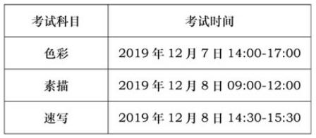 2020年四川美术联考与书法联考时间调整