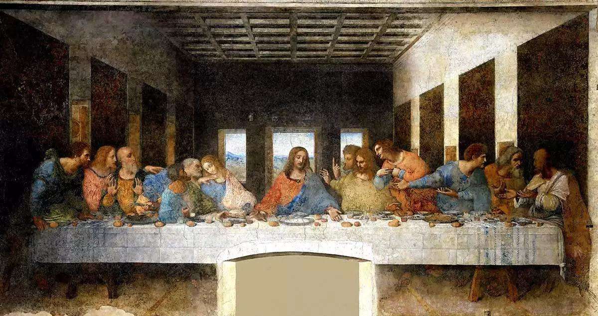 最后的晚餐，基督