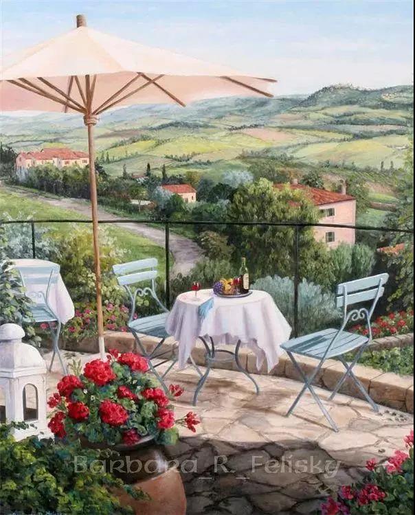 意大利画家Antonietta Varallo油画欣赏