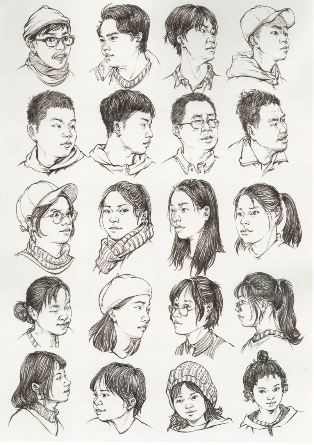 速写头发如何画？北京画室为美术生带来超强干货！