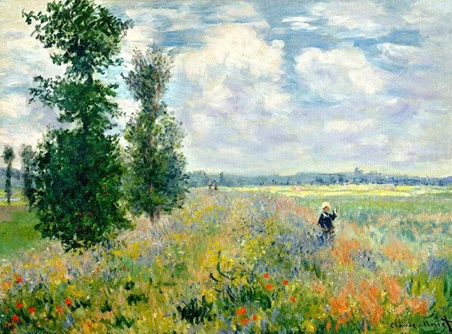 法国画家人物 克劳德·莫奈 Claude Monet 油画作品