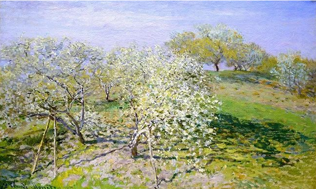 法国画家人物 克劳德·莫奈 Claude Monet 油画作品