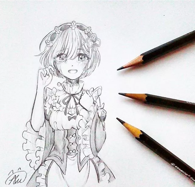 唯美的动漫人物绘画,你需要画一波-美术饭